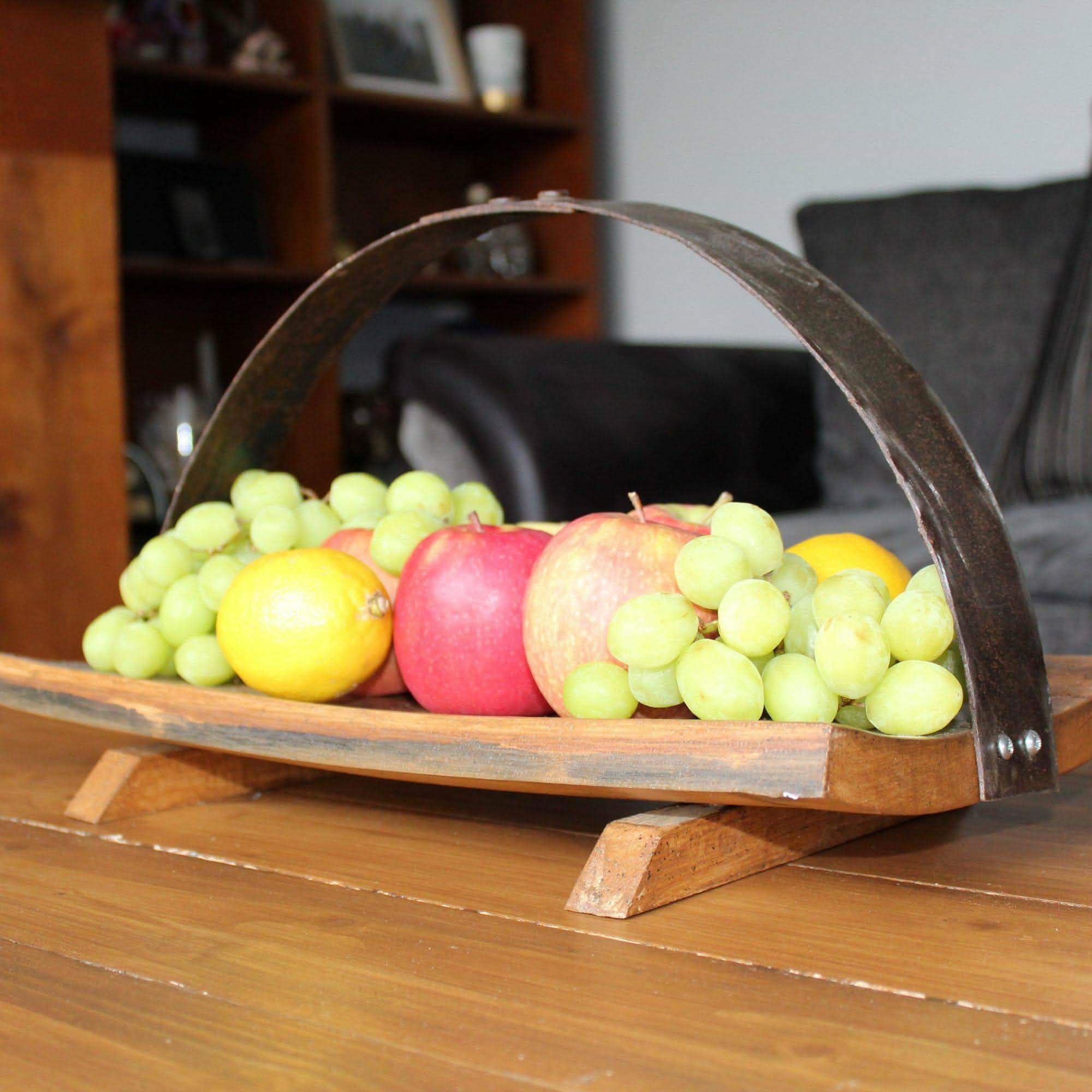 Handcrafted fruit basket